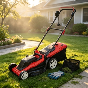 Tondeuse à <span class=keywords><strong>gazon</strong></span> électrique L&P 2000W, tondeuse à <span class=keywords><strong>gazon</strong></span> filaire, machine à couper l'herbe pour jardin - Product Image 4