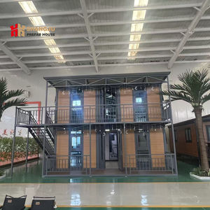 Maison conteneur démontable <span class=keywords><strong>de</strong></span> 20 pieds avec structure en acier, maison portable, montage facile pour le camping en plein air, chantier <span class=keywords><strong>de</strong></span> construction résidentiel - Product Image 1