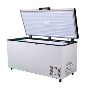 Congélateur coffre profond commercial de supermarché à refroidissement direct de haute qualité <span class=keywords><strong>400L</strong></span> Réfrigérateur à porte unique à ouverture supérieure pour le stockage des aliments surgelés - Product Image 4