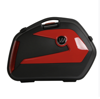 Boîte latérale de sacoche de moto de haute qualité avec poignée Solution de stockage parfaite en matériau PP durable