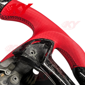 Volante Deportivo Personalizado de Fibra de Carbono Forjado con LED RPM para Honda Accord 8.ª Generación Coupé LX SE EX MT AT Odyssey 2008-2013 - Product Image 3
