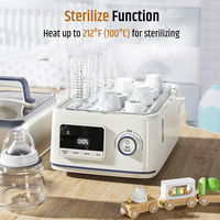 Cuiseur vapeur électrique blanc 10QT avec fonction maintien au chaud automatique, appareil de cuisine OEM ODM personnalisé