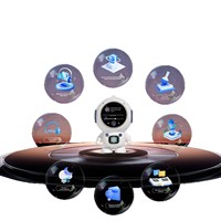 Yeni Yapay Zeka Büyük Model Akıllı Hoparlör Ekranı Dubao DeepSeek, Wi-Fi Saat Alarm Uygulaması Mini Program Desteği Dahili Pil