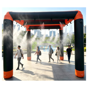 Carpa Inflable Portátil con Sistema de Nebulización, Arco de Enfriamiento con Rociador de <span class=keywords><strong>Agua</strong></span> para Eventos al Aire Libre y Festivales - Product Image 1