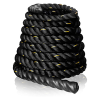 Corde de combat personnalisée pour entraînement de force avec ancre - Matériau polyester - Poids 4-20 kg - Marque Bestor - Multifonction pour les entraînements