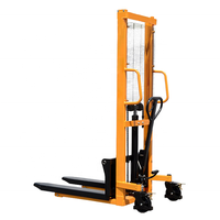 Accessoires de levage, chariot élévateur à bras articulé avec portée en hauteur, capacité de 1 tonne, chariot élévateur et transpalette