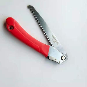 Scie pliante avec lame de 150 mm, design papillon, pour l'élagage du jardin, la menuiserie, la coupe du bois en extérieur, avec poignée en PVC - Product Image 3