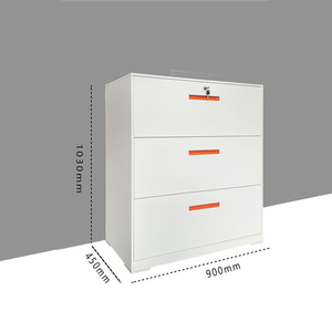 Armoire <span class=keywords><strong>de</strong></span> classement <span class=keywords><strong>de</strong></span> bureau épaissie avec deux, trois ou quatre tiroirs, <span class=keywords><strong>boîte</strong></span> à cartes, plateau suspendu A3A4, classement vertical <span class=keywords><strong>de</strong></span> données avec tiroir à serrure - Product Image 4