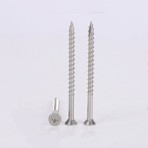 <span class=keywords><strong>Vis</strong></span> à bois autotaraudeuses à tête fraisée à rainure carrée en acier inoxydable pour assembler des <span class=keywords><strong>meubles</strong></span> - Product Image 6