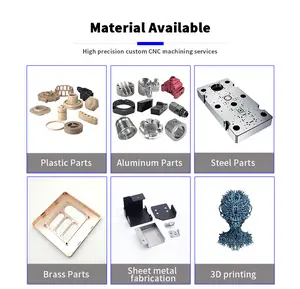 5 Achsen Metall 3D-Druck Fräsen Drehteil CNC-Bearbeitung Dienstleistung OEM CNC-Teile Zentrierungsmaschine Bearbeitung CNC