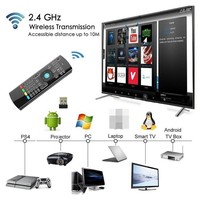 Souris volante MX3, télécommande intelligente, clavier MX3 2.4G, télécommande IR pour Android TV Box, souris volante