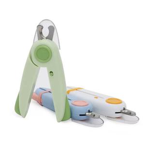 Cortaúñas profesional respetuoso con el medio ambiente con luz LED para mascotas, recortadores de uñas para perros, hechos de material plástico - Product Image 1