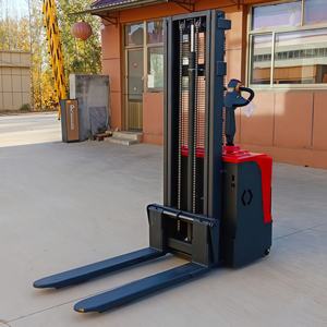 Walkie semiautomático de 1,5 toneladas, Mini palé eléctrico completo, apilador de plataforma manual, carretilla elevadora de 2 toneladas y 3 toneladas - Product Image 1