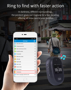 SOS cuộc gọi thông minh xem không thấm nước cấp IP67 GPS + Beidou định vị vệ tinh toàn cầu + Wifi định vị nhịp tim thông minh đồng hồ - Product Image 5