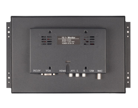 10.1/12/13.3/15.6/17.3/17/19/21.5/23. Moniteur à cadre ouvert 6/27 pouces avec entrée HD MI DVI USB Moniteurs LCD