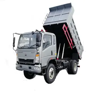 Sinotruk Homan 10 - 14 톤 8m3 가나 팁 주는 사람 트럭 판매 호만 4x2 덤프 트럭