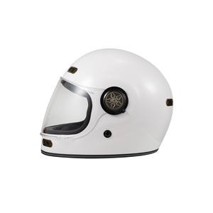 Casque Intégral Carburo Retro' Ce Glossy White M - Product Image 2