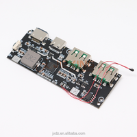 22.5W Power bank 5 ports module de batterie externe à charge rapide kits de bricolage carte mère carte d'alimentation QC4 + PD3.0