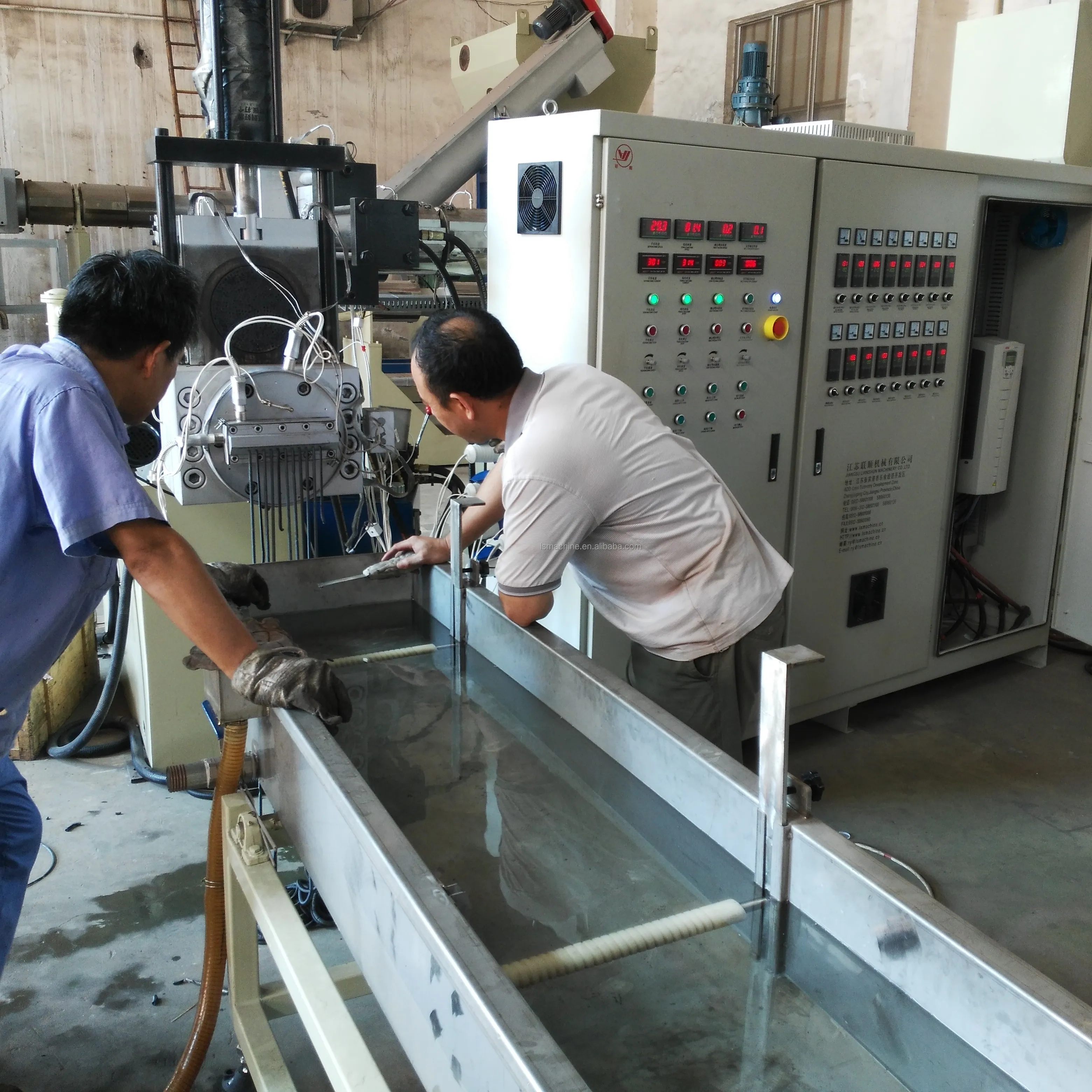 Recycling Granulator for Plastic Film and PE Noodle Cutting Pelletizing Machine for Making Granules