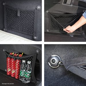 Tự động xe hai tầng phía sau thân cây đàn hồi lưới <span class=keywords><strong>Cargo</strong></span> Net lưu trữ - Product Image 4