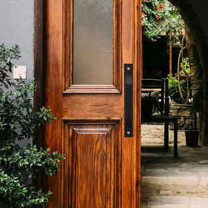 Heavy Duty Easy Install Hollow Wooden Sliding <b>Door</b> <b>Pull</b> White Flush Aluminum Alloy Closest <b>Door</b> <b>Handle</b> - Product Image 5