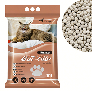 Litière pour chat en gros, en vrac, de qualité supérieure, sans poussière, minérale inorganique, agglomérante naturelle, à base d'argile bentonite - Product Image 1