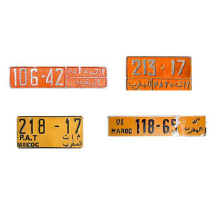 Placa <span class=keywords><strong>de</strong></span> Matrícula Personalizada <span class=keywords><strong>de</strong></span> Sublimación Directa <span class=keywords><strong>de</strong></span> Fábrica, Placa <span class=keywords><strong>de</strong></span> Matrícula con Número <span class=keywords><strong>de</strong></span> Matrícula <span class=keywords><strong>de</strong></span> <span class=keywords><strong>Marruecos</strong></span> - Product Image 2