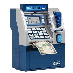 Casse di moneta sicure salvaspazio ATM banca macchina per soldi veri banca digitale moneta elettronica - Product Image 1