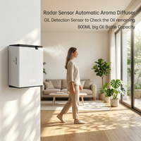 Difusor de Aroma Crearoma de 800 ml de Capacidad, Sensor Inteligente de Aceite, Silencioso, Seguro, Eléctrico, con Control Remoto, para Hoteles