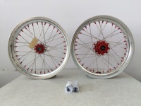 Ensemble de roues chromées 19*1.6 16*1.85 pour Surron Light Bee Light Bee X, ensemble de roues pour moto électrique