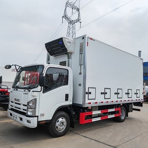 Camión para pollitos ISUZU KV600 4*2, venta directa de fábrica, camión de reparto de pollitos 4x2 de 14,000 unidades, camión refrigerado para ganado - Product Image 2