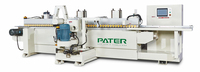 Machine de fraisage CNC automatique personnalisée à haute productivité de 450 kW pour le traitement des cadres de portes en bois, réglable et économe en main-d'œuvre
