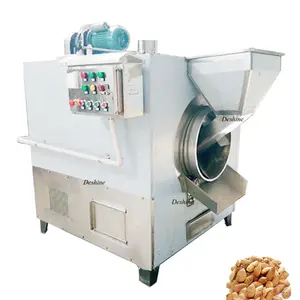 Fıstık badem somun kaju susam kavurma makinesi mısır kavurma makinesi otomatik kaju fıstığı işleme makinesi