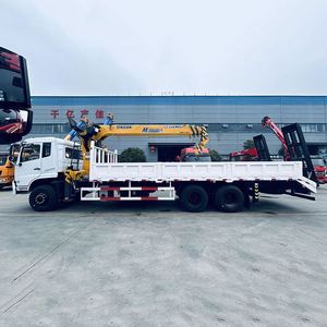 Grúa Montada en Camión Chengli de Ocho Ruedas Traseras con Pluma Recta de 4 Secciones y 12 Toneladas para Operaciones de Carga Pesada en Puertos Logísticos - Product Image 2