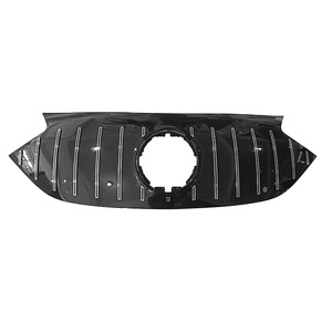 กระจังหน้า ABS สำหรับ Mercedes Benz EQE Class W295 ปี 2022 2023 รุ่น EQE350 EQE500 EQE43 <span class=keywords><strong>53</strong></span> สีดำเงาโครเมียมแบบตาข่าย - Product Image 1