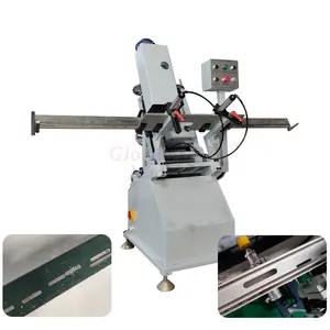 Pvc Upvc Two Axis Water Slot Milling Machine Window Drain Hole Machine For Window Door Making