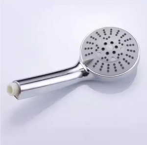 Moderno cabezal de ducha de lluvia cromado de pared con 3 salidas de agua, alta <span class=keywords><strong>presión</strong></span> y ahorro de agua para accesorios de grifería de baño - Product Image 3