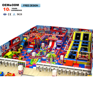 Commercial Large Slide Ball Pool <b>Trampoline</b> Park Indoor Large Children's Play <b>Trampoline</b> Park - Product Image 3