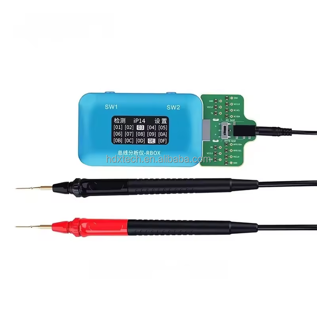 JCID RBOX Bus Analyzer for iPhone Android Quick Positioning Motherboard Signal Partial Faults Detection Repair