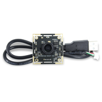 Module de caméra USB HBVCAM W20217 avec objectif à mise au point fixe à 72 degrés