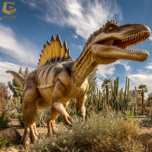 Modèle de dinosaure animatronique <span class=keywords><strong>Spinosaurus</strong></span> de simulation à l'échelle réelle SGAD199 pour parc à thème jurassique - Product Image 4