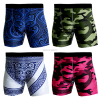 Calzoncillos Deportivos Personalizados FQ con Tatuaje Maorí, Camuflaje, Rasta, Compresión, Transpirables, para Gimnasio, Motociclistas, Sublimados