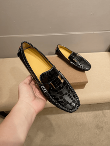 พื้นรองเท้าด้านนอกและผ้าสไตล์เรโทร  พื้นรองเท้าชั้นกลาง หนังวัวแท้ทั้งชิ้น  ยาง/ลาเท็กซ์  รองเท้าอ็อกซ์ฟอร์ดสำหรับทุกฤดู  ซับในทำจากยางโฟม - Product Image 5