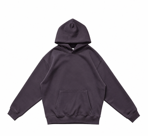 420 GSM Heavyweight 100% Cotton Oversized Fit Men's Pullover Hoodie High Quality Streetwear <b>Sweatshirt</b> Factory Wholesale - Product Image 2