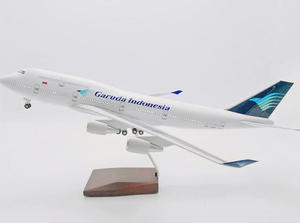 Modèle d'avion réduit en résine moulée sous pression, Concorde supersonique d'<span class=keywords><strong>Air</strong></span> <span class=keywords><strong>France</strong></span>, échelle 1/125, 50 cm, réaliste, avec trains d'atterrissage, pour Noël et la remise des diplômes - Product Image 2