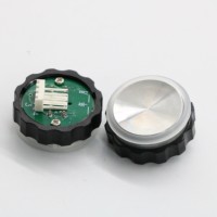 Bouton d'ascenseur d'éclairage LED rond de style moderne Pièces d'ascenseur de haute qualité OT * S