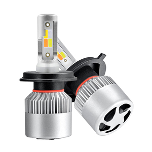 Accesorios para Automóviles C6, Faros Delanteros LED para Automóvil, Luces Antiniebla LED de Cuatro Colores, H1 H3 H7 H11 HB3 9005 9006, Luces LED para Automóviles, Faros Delanteros LED H4 - Product Image 3