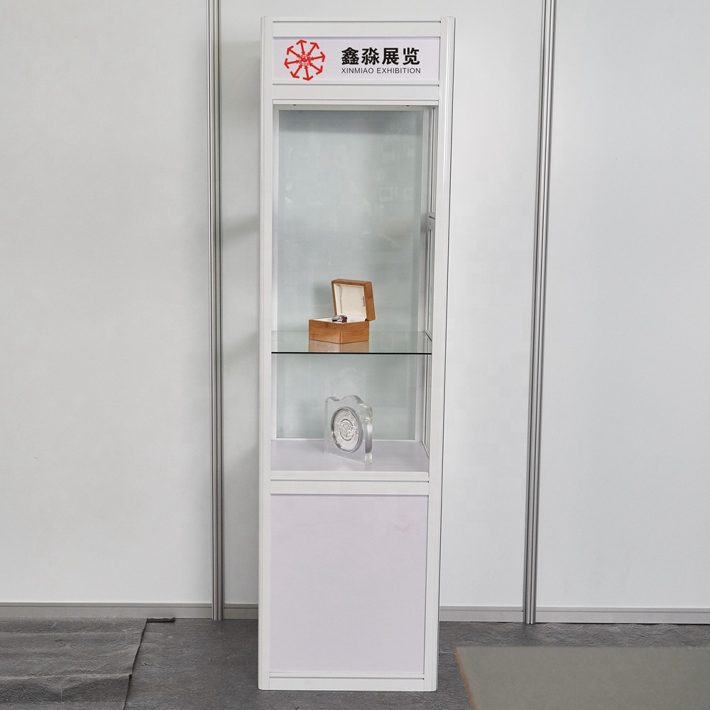 折りたたみ式ガラスタワーディスプレイケース、展示およびイベント用