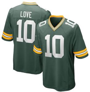 Männer Jugend Frauen 10 Jorda-n Liebe 8 Josh Jacobs 15 Bart Starr 12Aaron Rodgersand so weiter genähtes American Football Trikot - Product Image 2