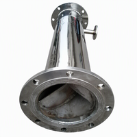 Mélangeur statique industriel SS304/SS316L pour systèmes de traitement de l'eau